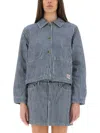 Apc Jacke A. P.c. Damen Farbe Blau