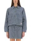 Apc Jacke A. P.c. Damen Farbe Blau In Grey