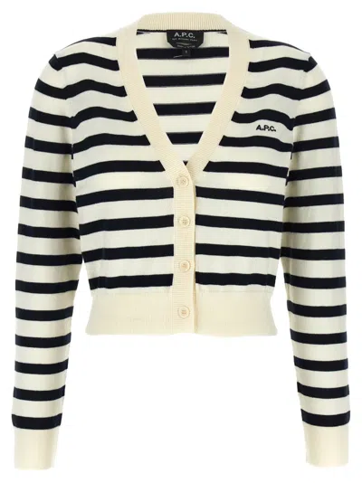 Apc Gaelle' Cardigan In White
