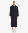 Apc Gaia Coat 42 Dark Navy Blue In Dark Navy Blue