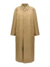 Apc Gaia Coats And Trench Coats In Beige