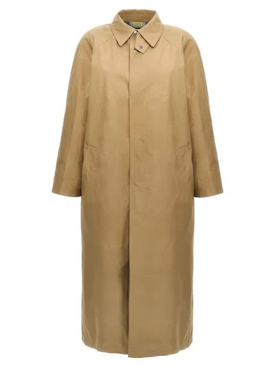 Apc Gaia Coats And Trench Coats In Beige