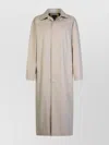 Apc A.p.c. 'gaia' Ivory Cotton Trench Coat