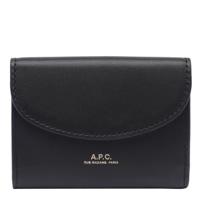 Apc Geneve Business Cards Holder In Black
