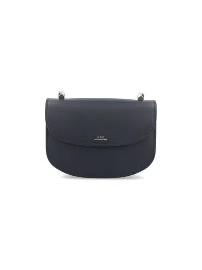 Apc Mini Geneve Crossbody Bag In Black