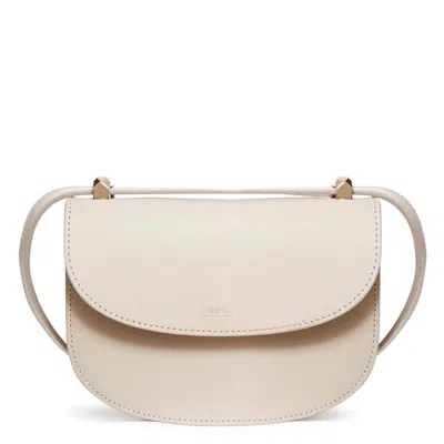 Apc A.p.c. Geneve Mini Bag In Neutral