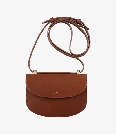 Apc Genève Mini Bag One Size Black In Brown