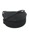 Apc Elegant Saffiano Leather Mini Handbag 18x25x8.5 Cm In Black