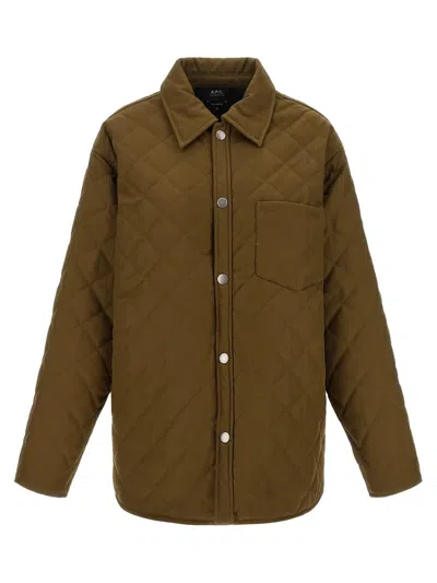 A.p.c. 'georges' Blouson In Gray