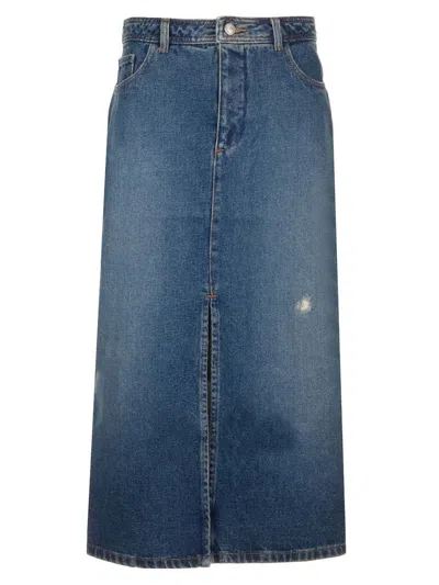 Apc Georgia Skirts Blue