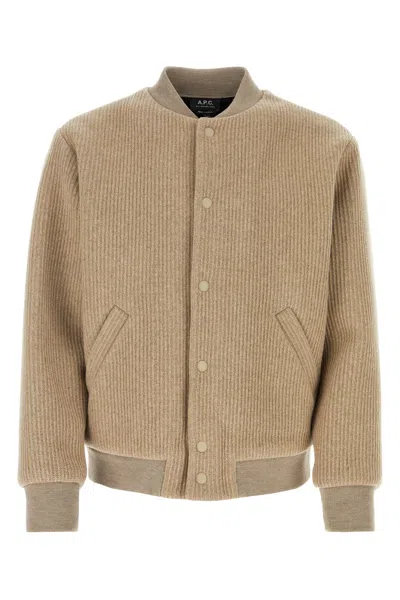 Apc Giacca-s Nd A.p.c. Male In Neutral