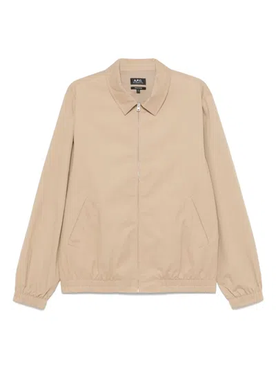 Apc A.p.c. Jacket In Beige