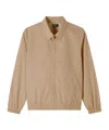 Apc Corduroy Zip-fastening Jacket In Brown