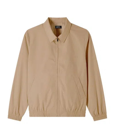 Apc Gilbert Jacket In Brown
