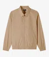 Apc Corduroy Zip-fastening Jacket In Baa - Beige