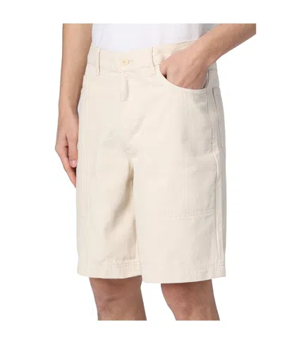 Apc Gilberto Cotton Shorts In White