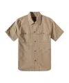 Apc Gilles Short-sleeved Shirt In Nude