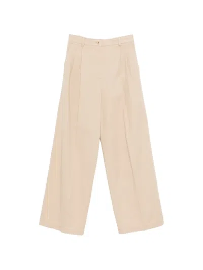Apc Ginny Pleated Trousers In Pink