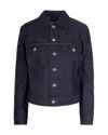 A.p.c. A. P.c. Dion Contrast-stitching Jacket In Black
