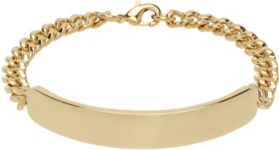 Apc Gold Darwin Bracelet In Raa Gold