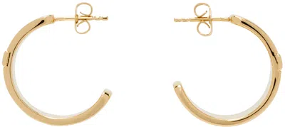 Apc Gold Grace Hoop Earrings In Raa Gold