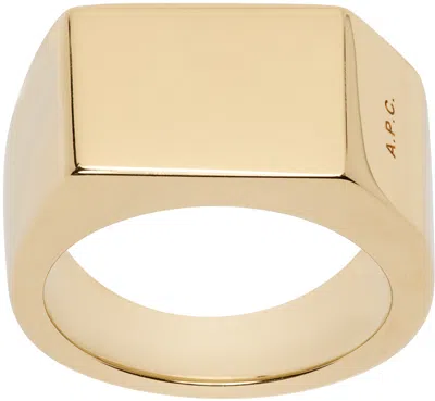 Apc Gold Minimal Ring In Raa Gold