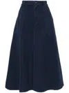 Apc Skirt A. P.c. Woman Color Blue In Blue