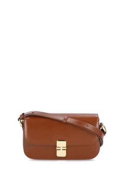 Apc A.p.c. Grace Bag In Brown