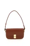 Apc Grace Baguette Bag In Noisette