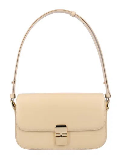 Apc Grace Baguette Bag In Sahara