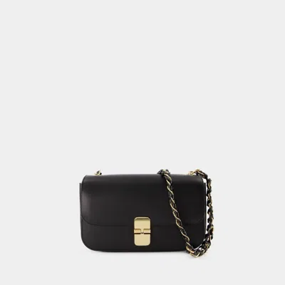 Apc A.p.c. Grace Baguette Chaine Bag In Black