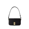 Apc A.p.c. Grace Leather Crossbody Bag In White