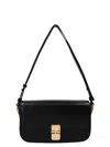 Apc A.p.c. Grace Leather Crossbody Bag In Black
