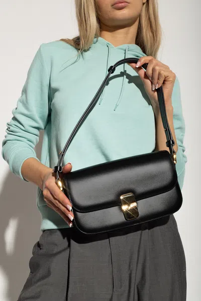 Apc A.p.c. ‘grace Baguette' Shoulder Bag In Black