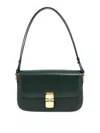 Apc A.p.c. Grace Foldover Shoulder Bag In Green