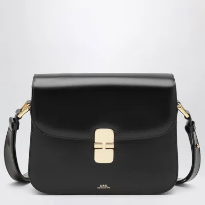 A.p.c. Grace Black Leather Bag