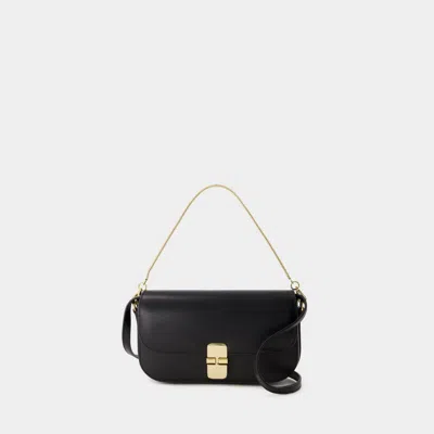 Apc Grace Chaine Clutch Black