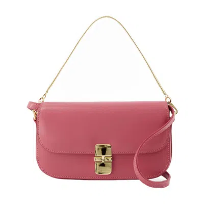 Apc A.p.c. Grace Chaine Crossbody In Pink