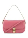 Apc A.p.c. Clutch Grace With Chain In Pink