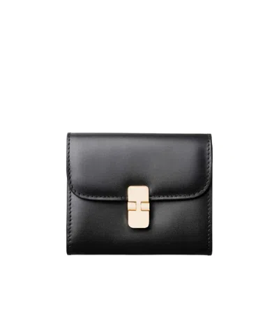 Apc Compact Grace Wallet In Black