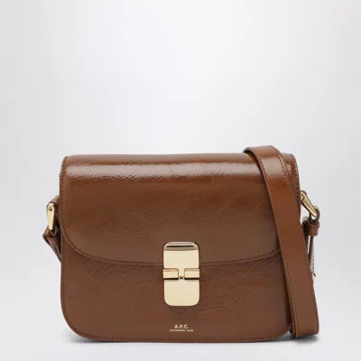 Apc Grace Cross-body Bag Coffe In Brown