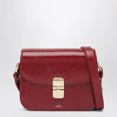 APC A.P.C. GRACE CROSS BODY BAG RED