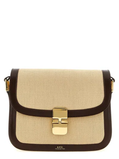 Apc Grace Crossbody Bags Beige