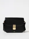 Apc A. P.c. Grace Leather Bag In Black