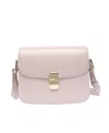 Apc A.p.c. Grace Foldover Shoulder Bag In Pink