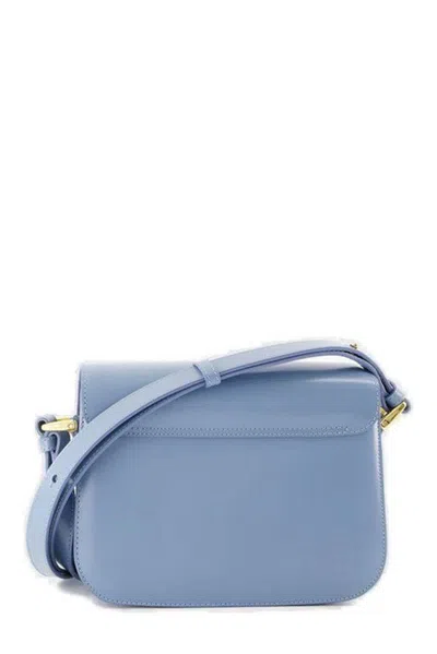APC GRACE LOGO PRINTED SMALL SHOULDER BAG