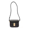 Apc Grace Small Leather Crossbody Bag For Women In Black