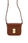 Apc Grace Mini Shoulder Bag In Noisette