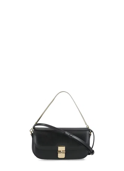 Apc Grace Shoulder Bag In Black