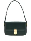 Apc A.p.c. Grace Foldover Shoulder Bag In Grün